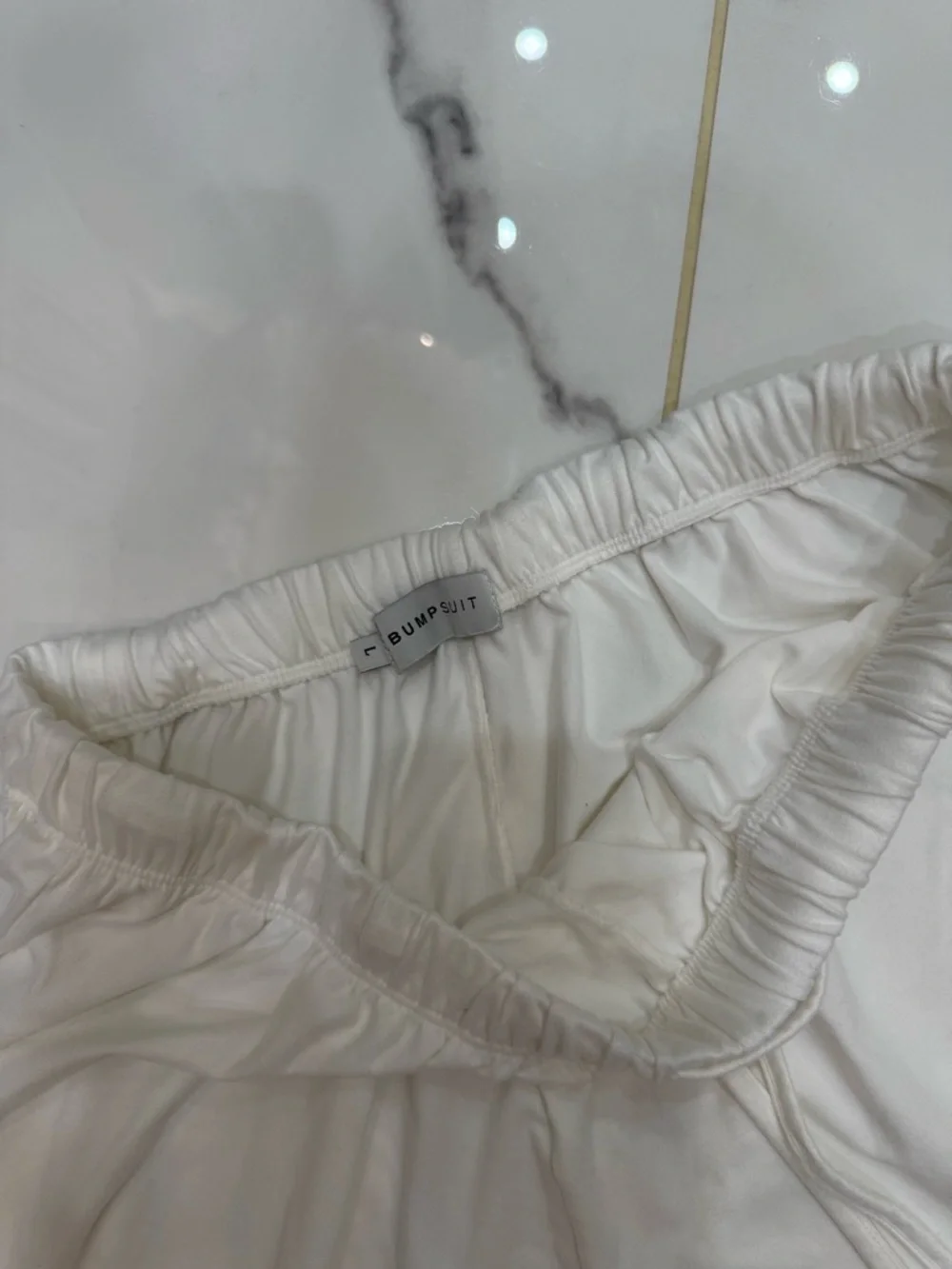 Bumpsuit white cloud parachute pants - Picture 4 of 4